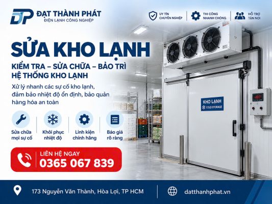 Lắp Đặt Kho Lạnh kiem tra sua chua bao tri he thong kho lanh