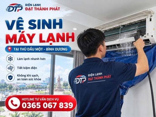 vệ sinh máy lạnh tại Thủ Dầu Một